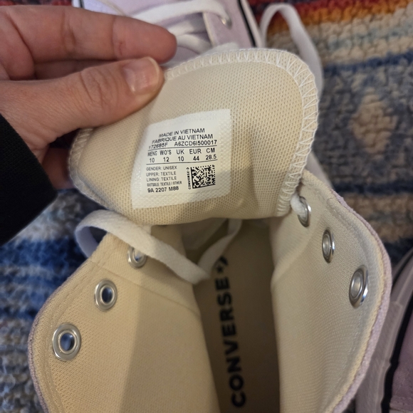 Converse Unisex High'sighop Sneakers - Soft Lavender - Picture 4 of 4